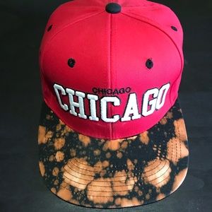 Glow In Dark Retro Chicago Bulls Snap Back Hat